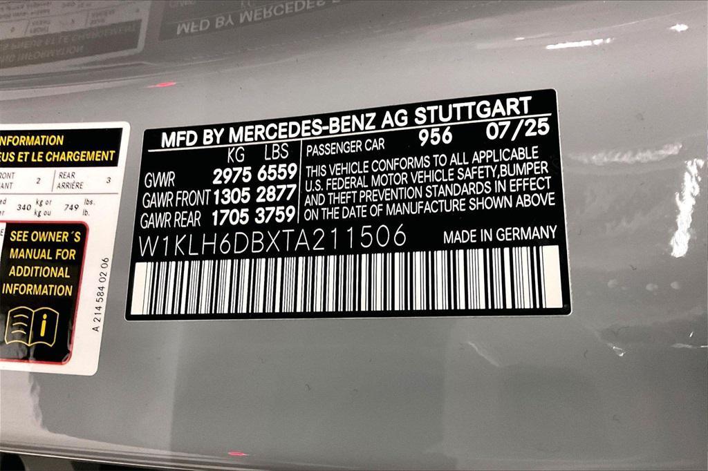 new 2026 Mercedes-Benz AMG E 53 car, priced at $109,240