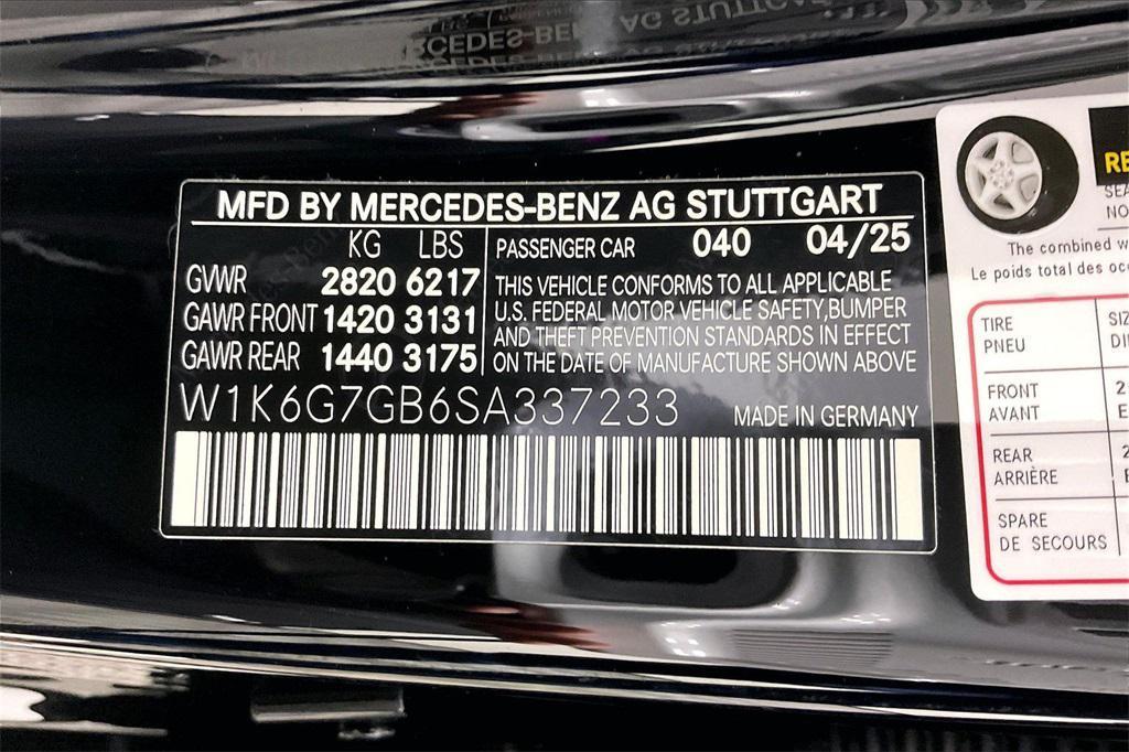 new 2025 Mercedes-Benz S-Class car, priced at $130,940