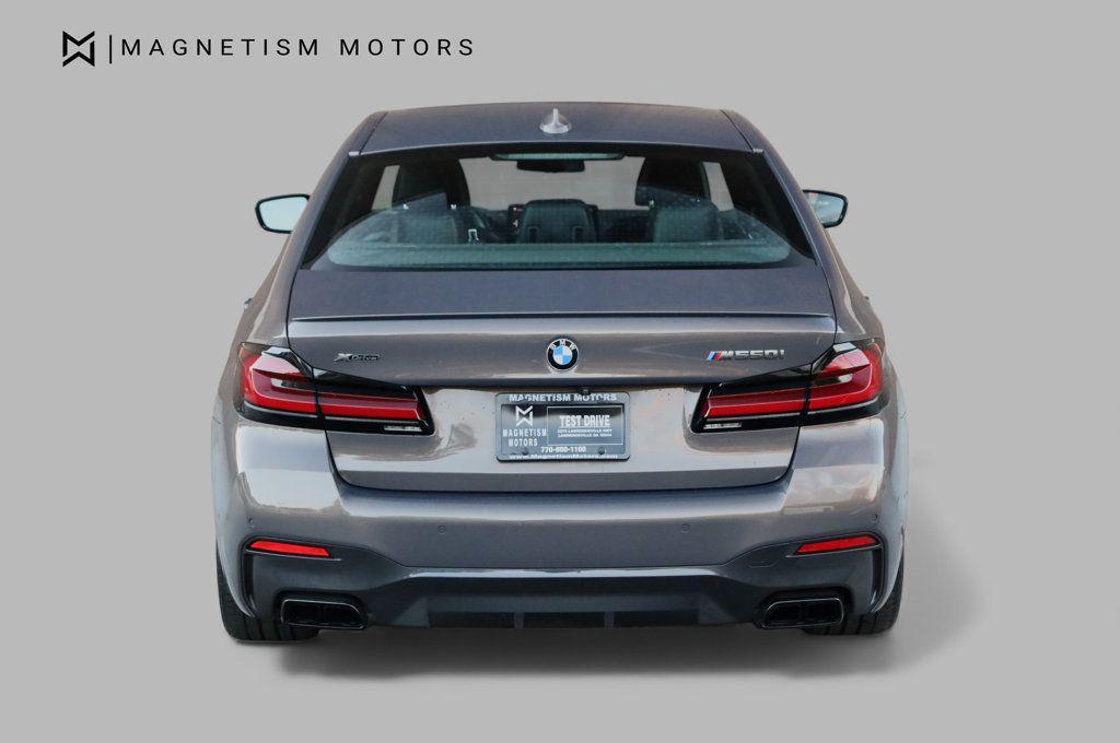 used 2022 BMW M550 car, priced at $34,997