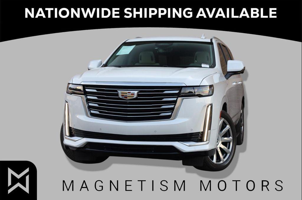 used 2021 Cadillac Escalade car, priced at $59,957