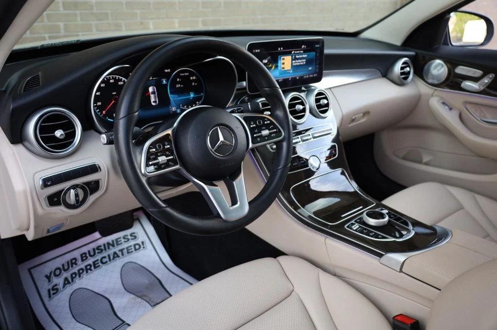 used 2021 Mercedes-Benz C-Class car, priced at $21,957
