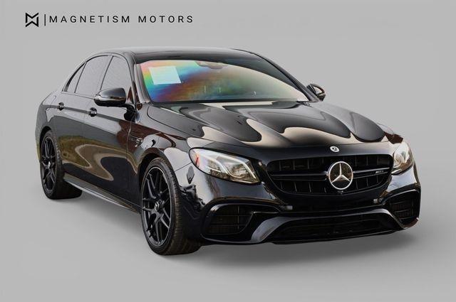 used 2018 Mercedes-Benz AMG E 63 car, priced at $56,957