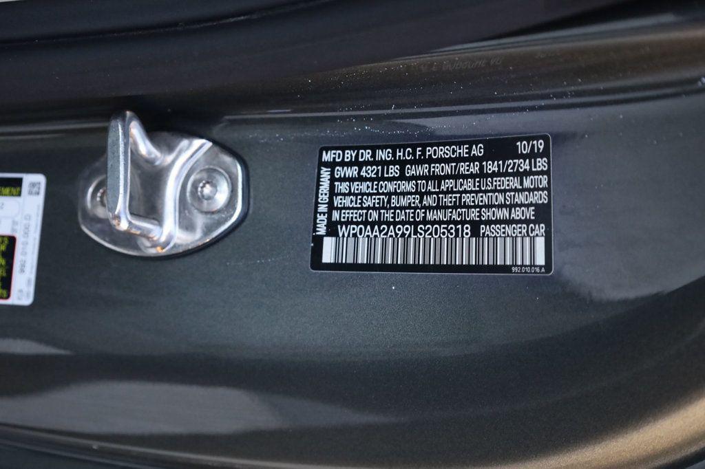 used 2020 Porsche 911 car, priced at $101,997