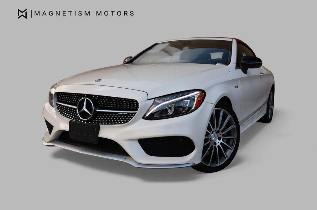 used 2017 Mercedes-Benz AMG C 43 car, priced at $27,997