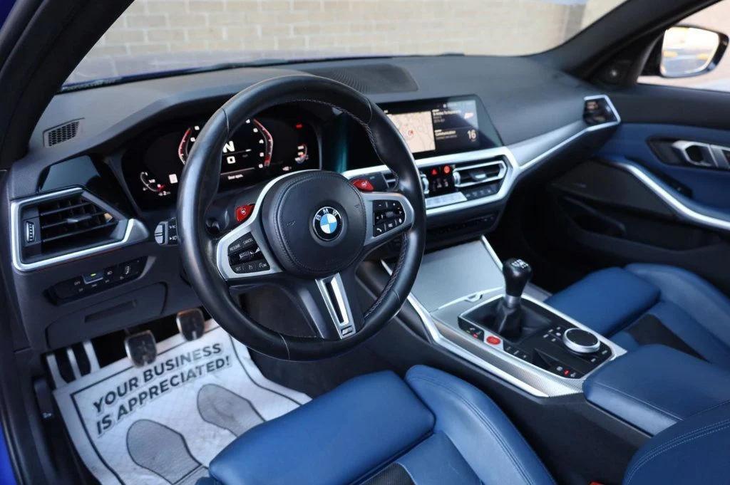 used 2022 BMW M3 car, priced at $65,957