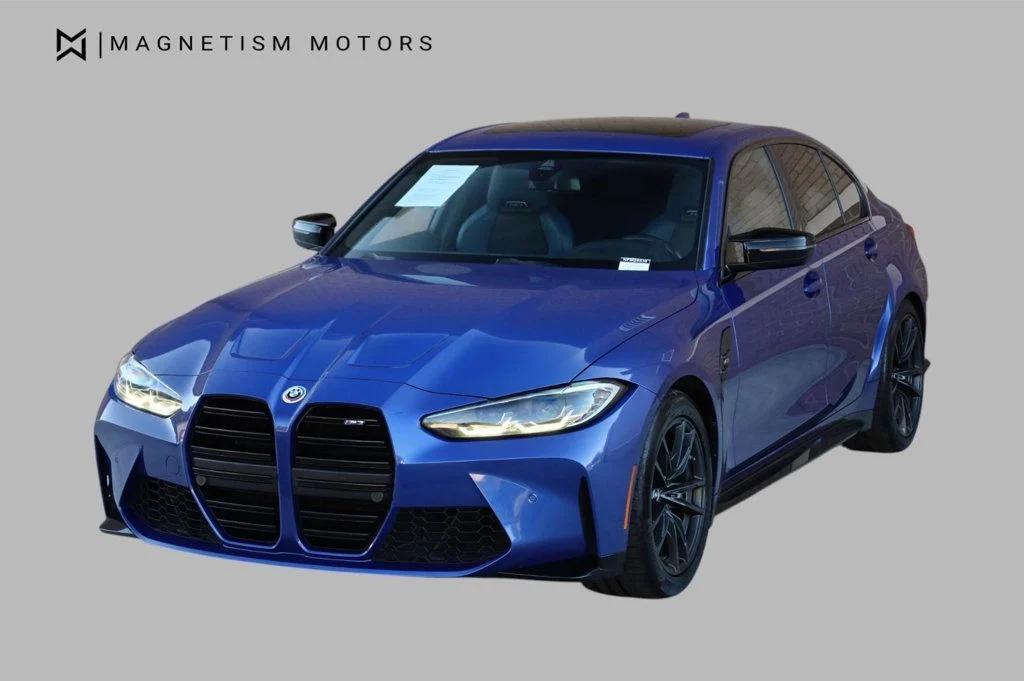 used 2022 BMW M3 car, priced at $65,957