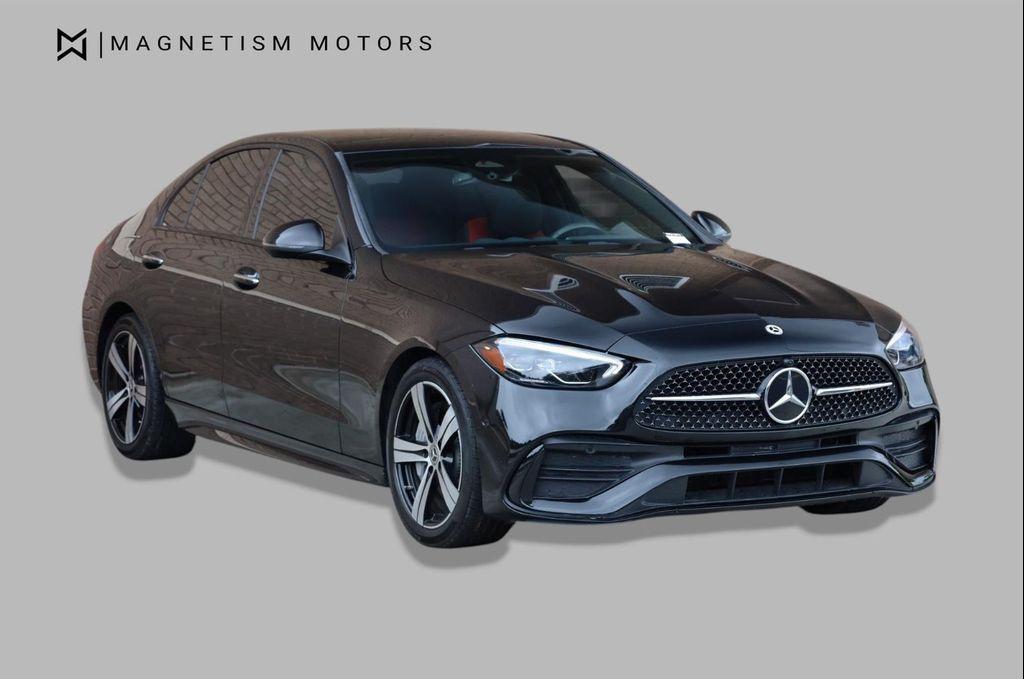 used 2024 Mercedes-Benz C-Class car, priced at $37,957