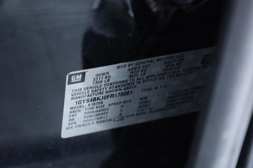 used 2015 Cadillac Escalade car, priced at $18,497