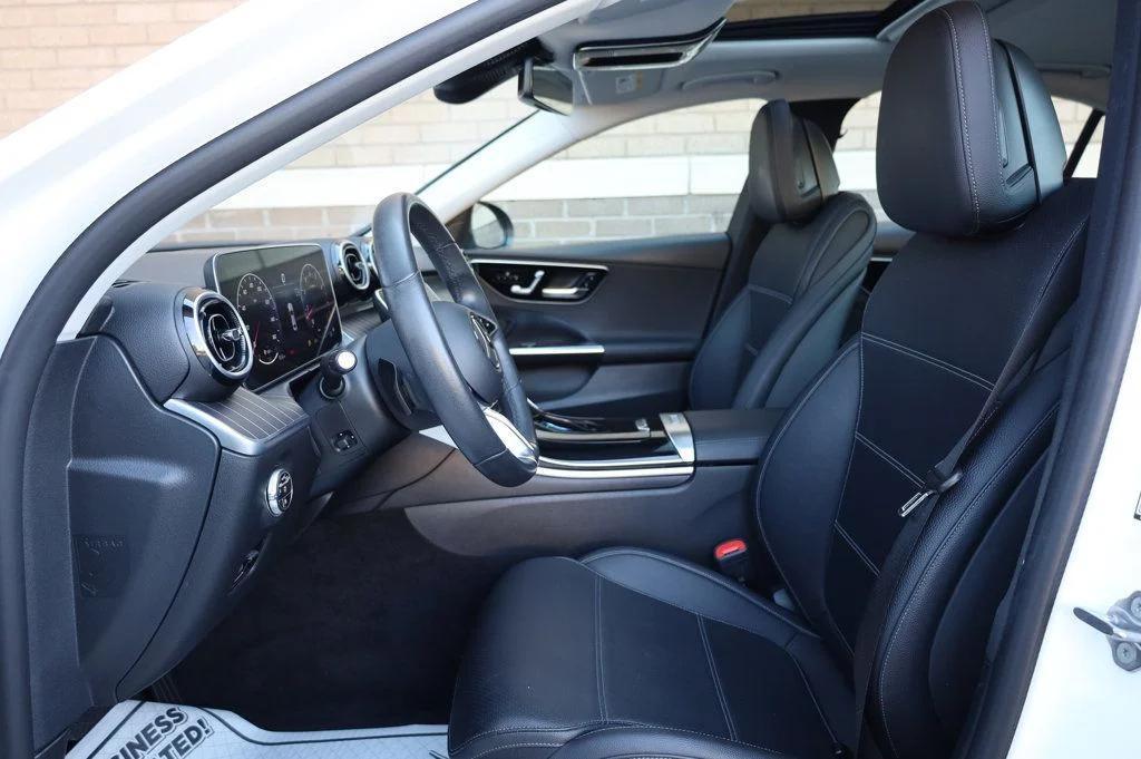 used 2023 Mercedes-Benz C-Class car, priced at $34,997