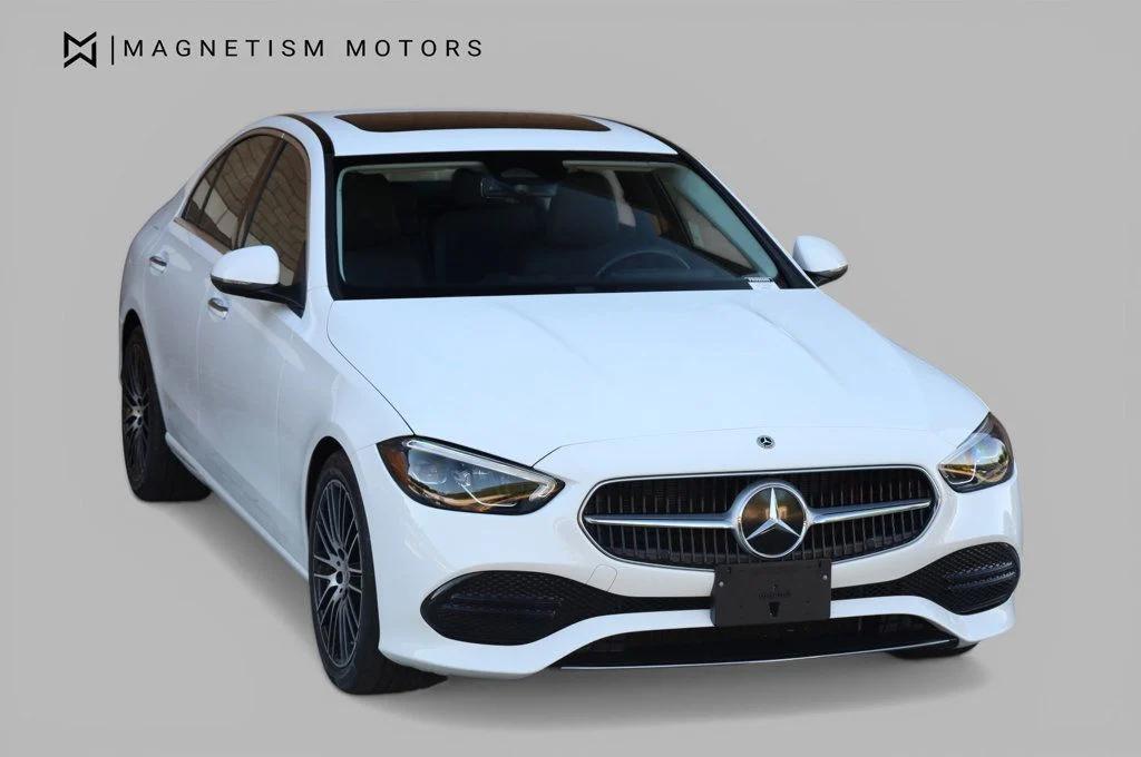 used 2023 Mercedes-Benz C-Class car, priced at $34,997