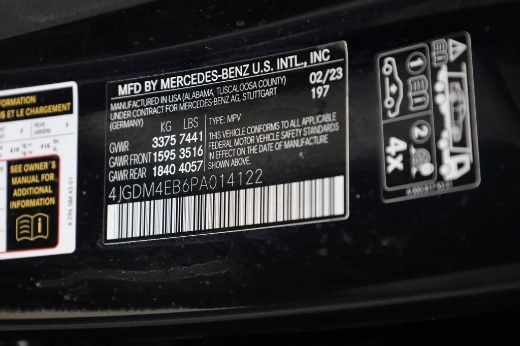 used 2023 Mercedes-Benz EQS 580 car, priced at $44,997