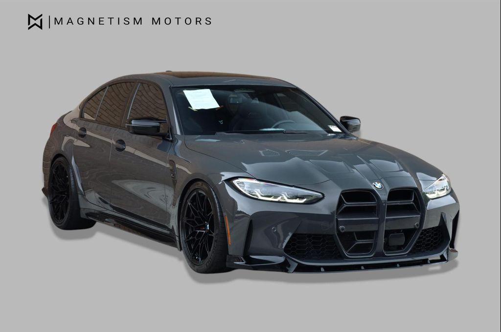 used 2022 BMW M3 car, priced at $67,957