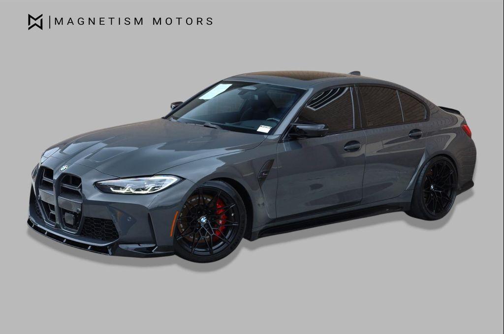 used 2022 BMW M3 car, priced at $67,957
