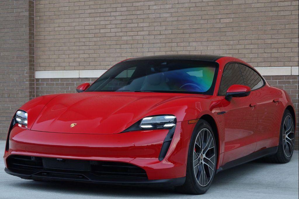 used 2020 Porsche Taycan car, priced at $50,957