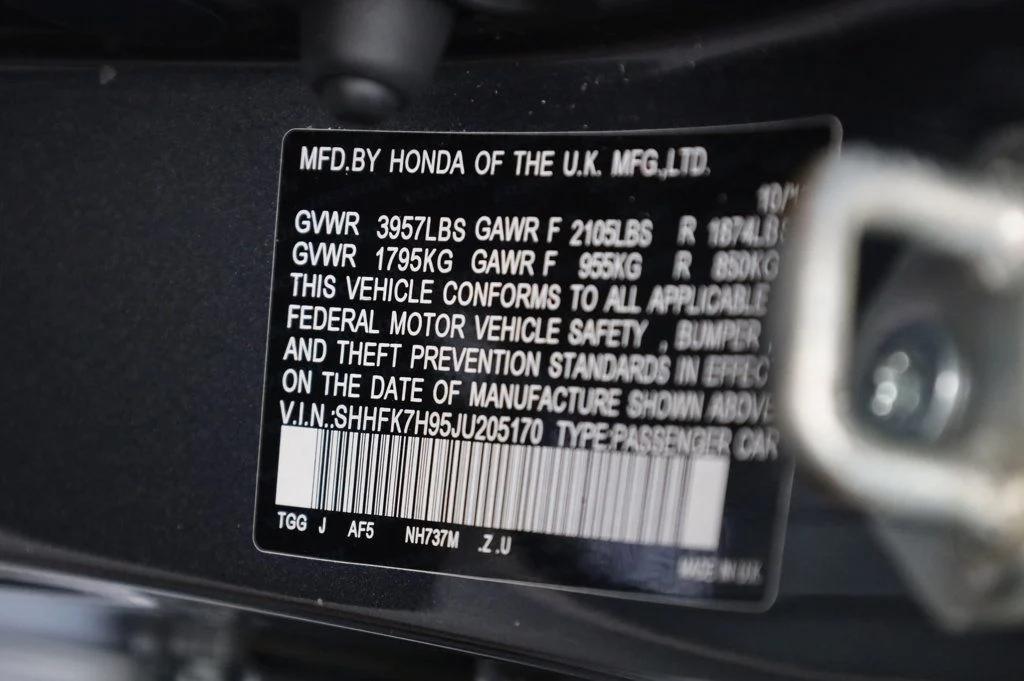used 2018 Honda Civic car, priced at $15,857