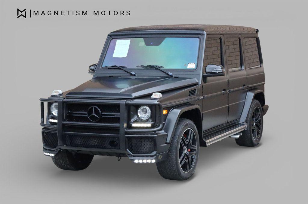 used 2018 Mercedes-Benz AMG G 63 car, priced at $74,997