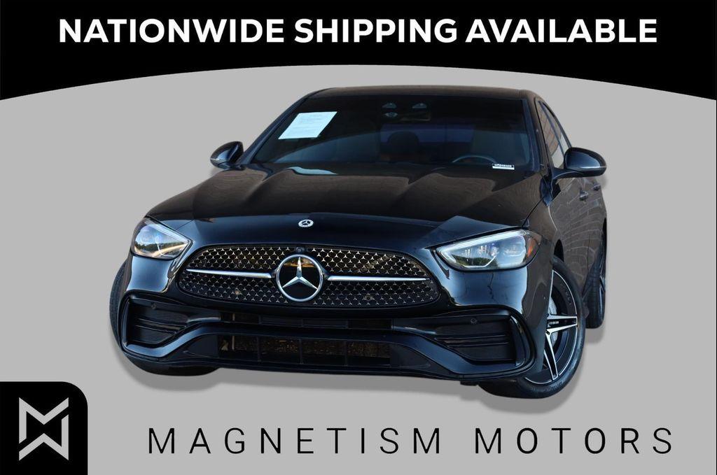 used 2022 Mercedes-Benz C-Class car, priced at $27,957