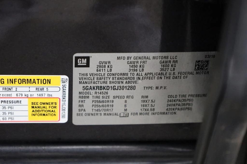 used 2016 Buick Enclave car, priced at $9,697