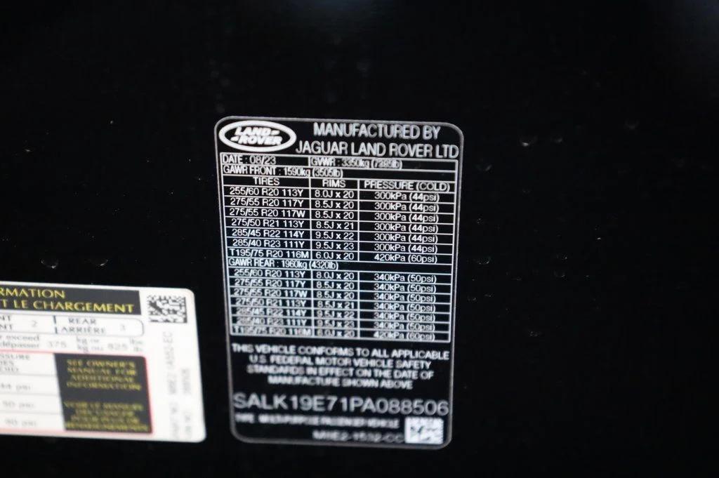 used 2023 Land Rover Range Rover car, priced at $103,957
