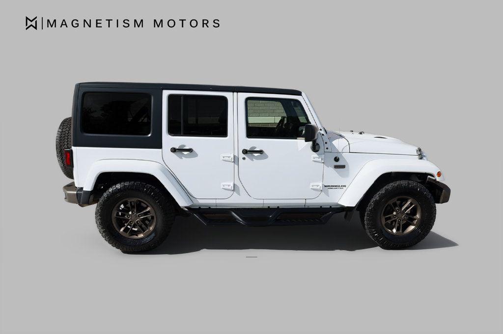 used 2017 Jeep Wrangler Unlimited car, priced at $18,297