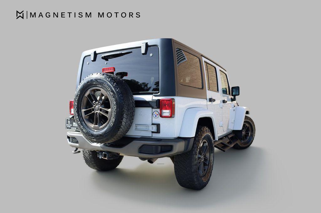 used 2017 Jeep Wrangler Unlimited car, priced at $18,297