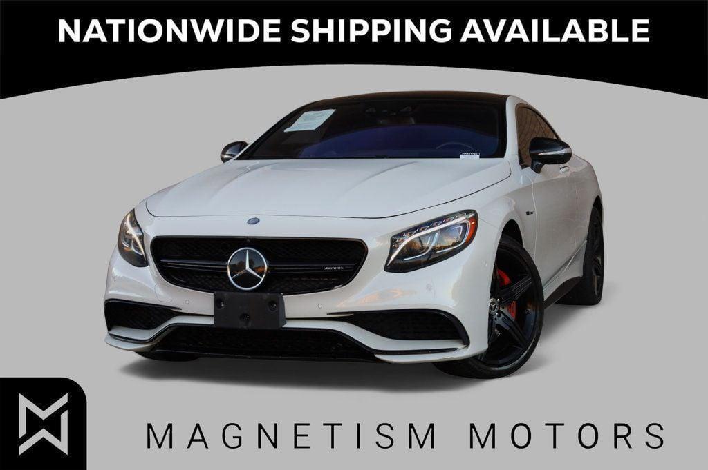 used 2017 Mercedes-Benz AMG S 63 car, priced at $55,997