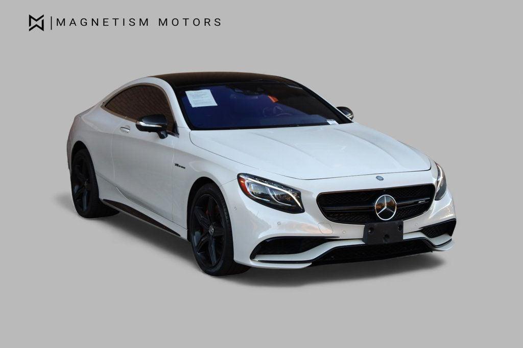 used 2017 Mercedes-Benz AMG S 63 car, priced at $55,997