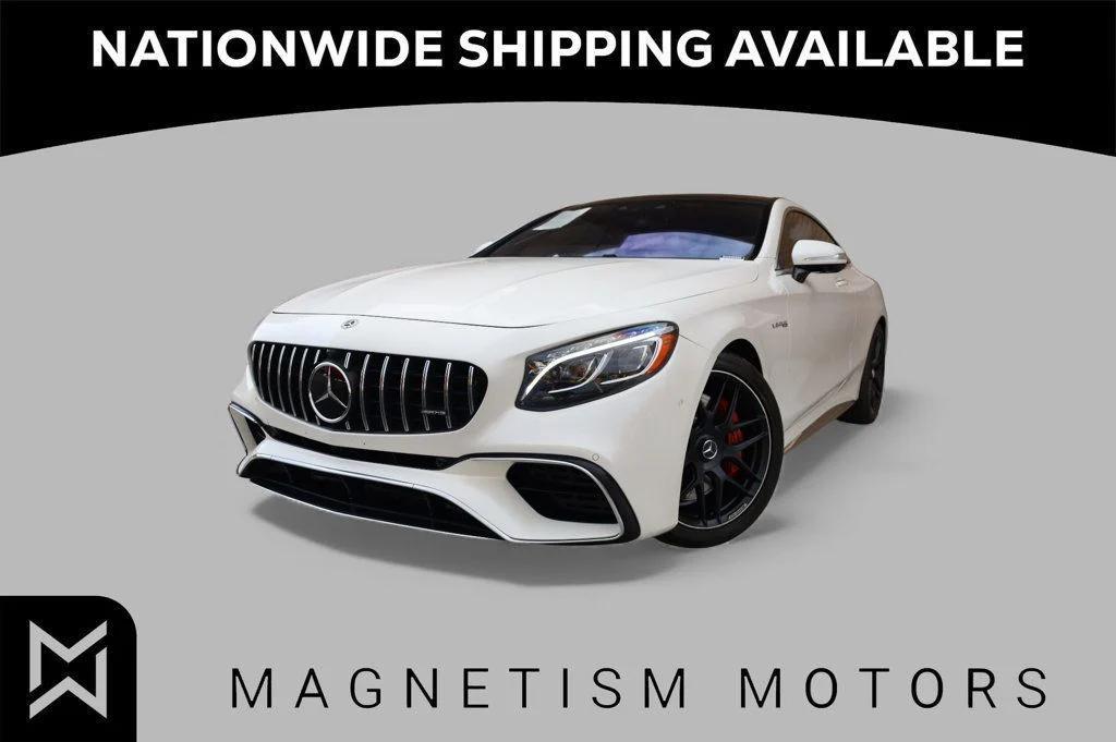 used 2019 Mercedes-Benz AMG S 63 car, priced at $73,997