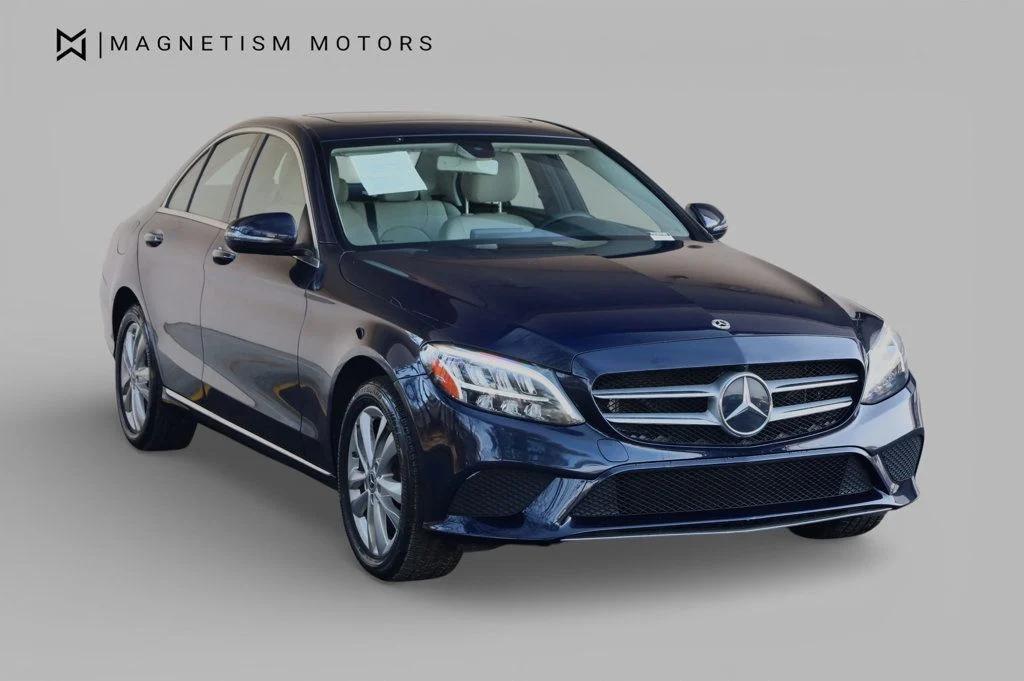 used 2019 Mercedes-Benz C-Class car, priced at $18,957
