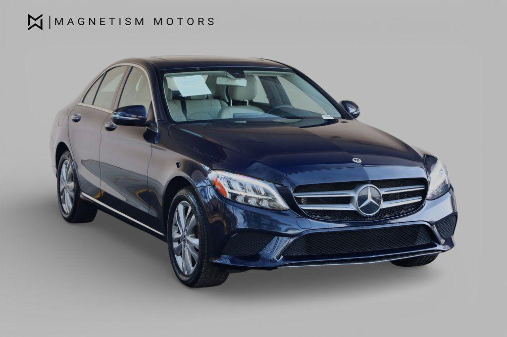 used 2019 Mercedes-Benz C-Class car, priced at $17,997