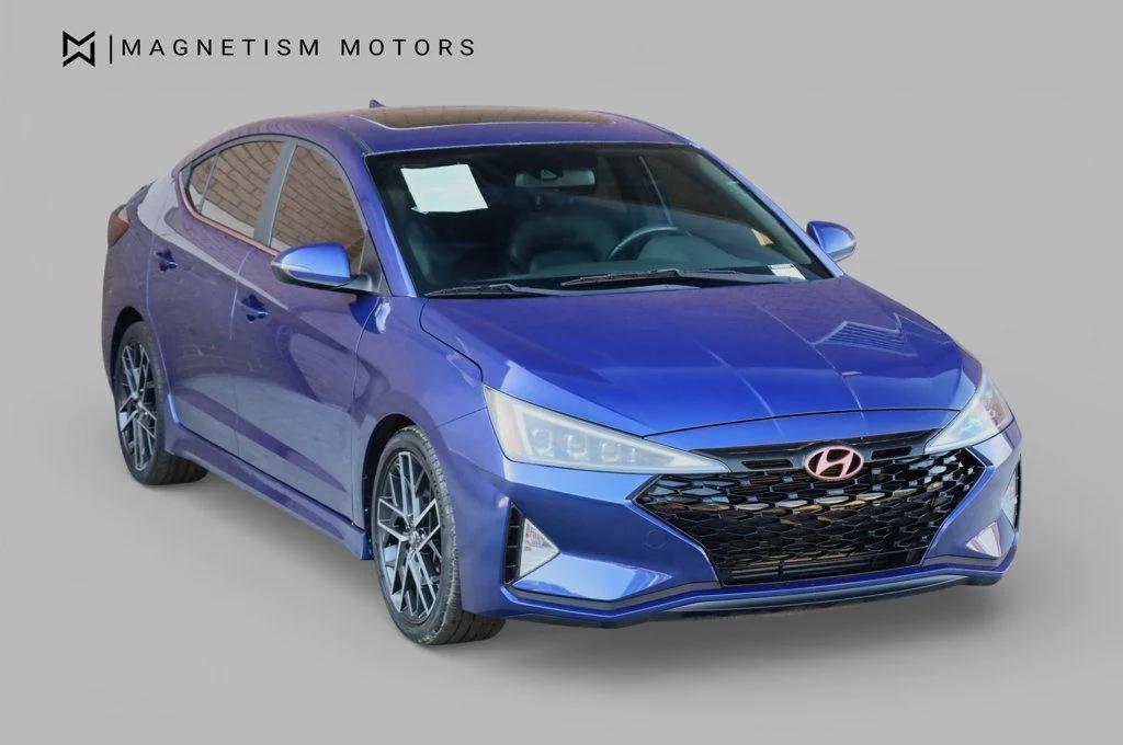 used 2019 Hyundai Elantra car, priced at $11,847
