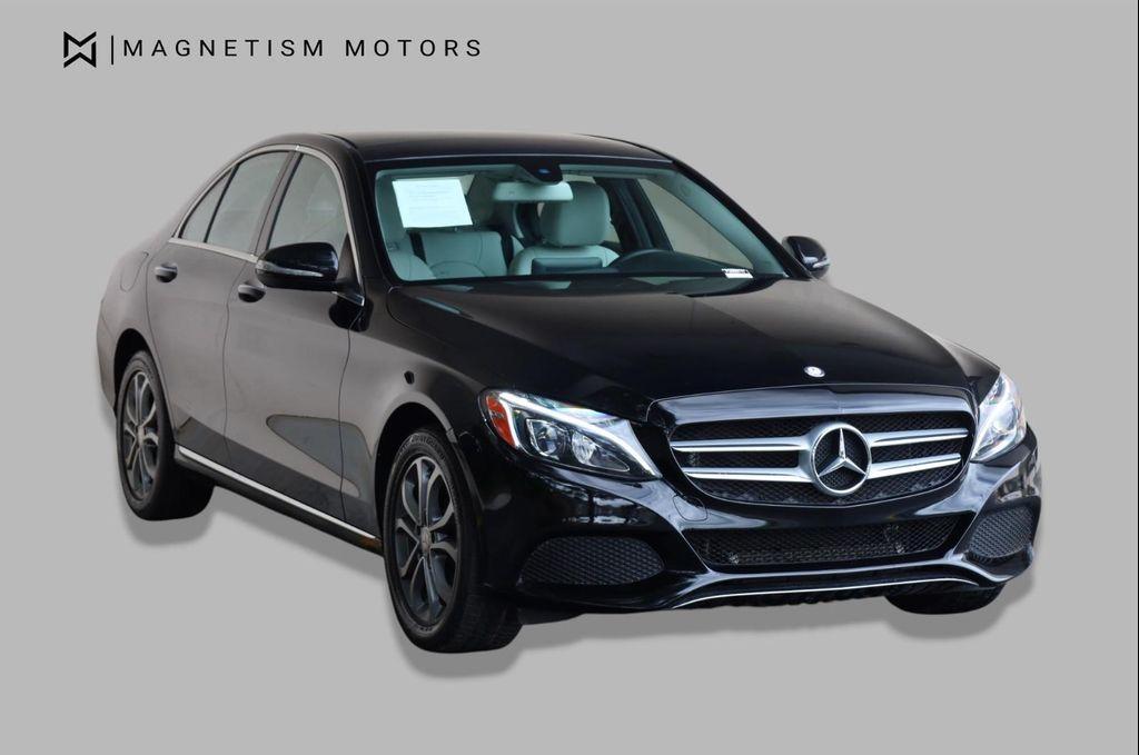 used 2015 Mercedes-Benz C-Class car, priced at $15,457