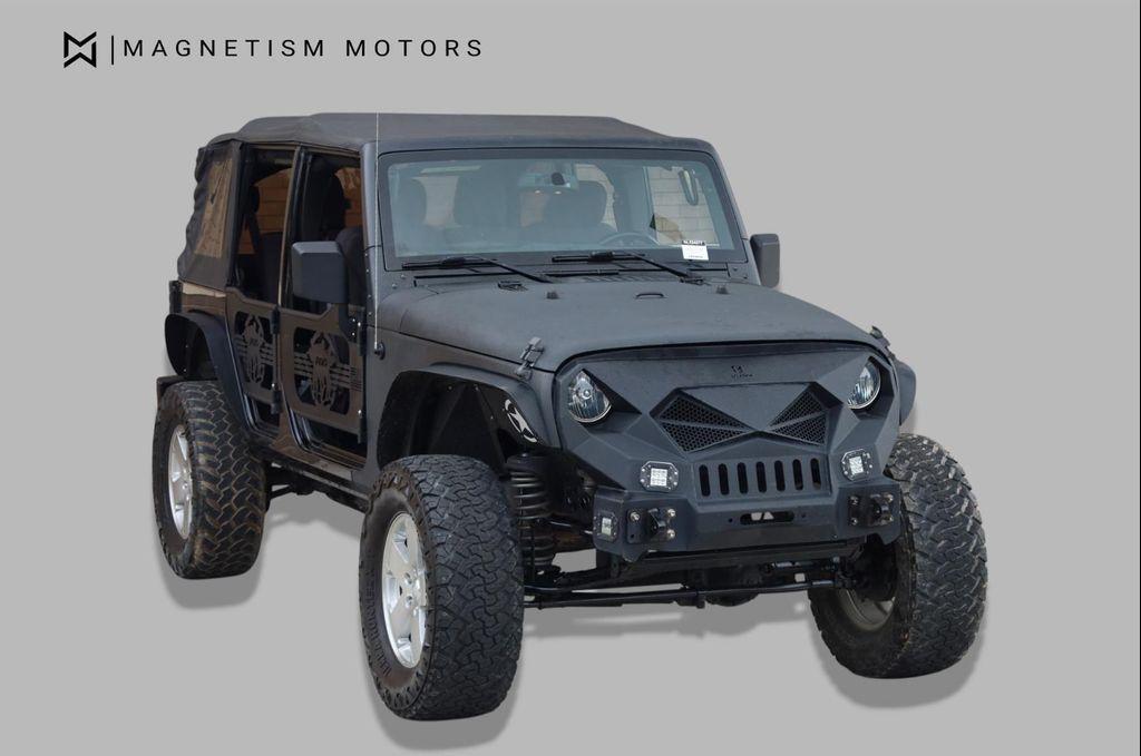 used 2017 Jeep Wrangler Unlimited car, priced at $18,457