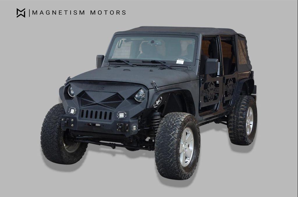 used 2017 Jeep Wrangler Unlimited car, priced at $18,457