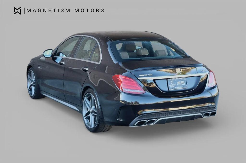 used 2018 Mercedes-Benz AMG C 63 car, priced at $48,957