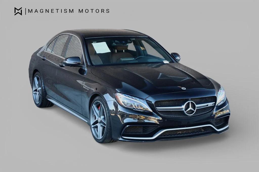 used 2018 Mercedes-Benz AMG C 63 car, priced at $48,957