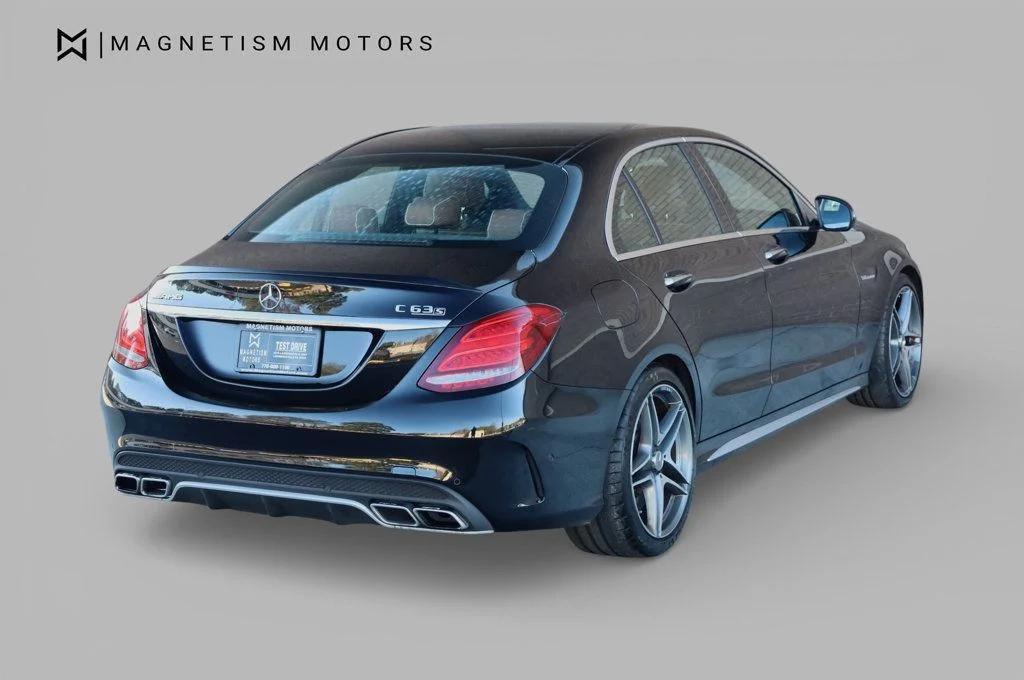 used 2018 Mercedes-Benz AMG C 63 car, priced at $48,957