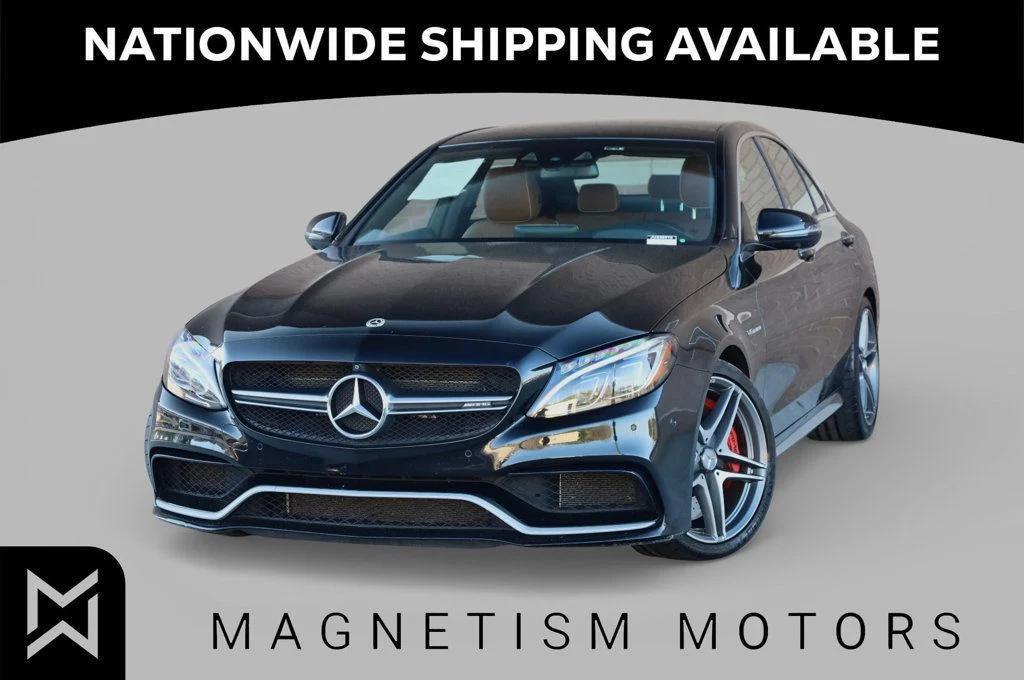 used 2018 Mercedes-Benz AMG C 63 car, priced at $48,957