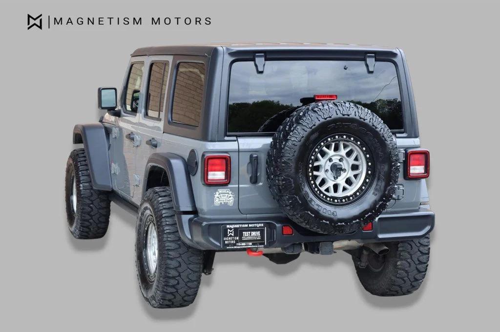 used 2022 Jeep Wrangler Unlimited car, priced at $32,957