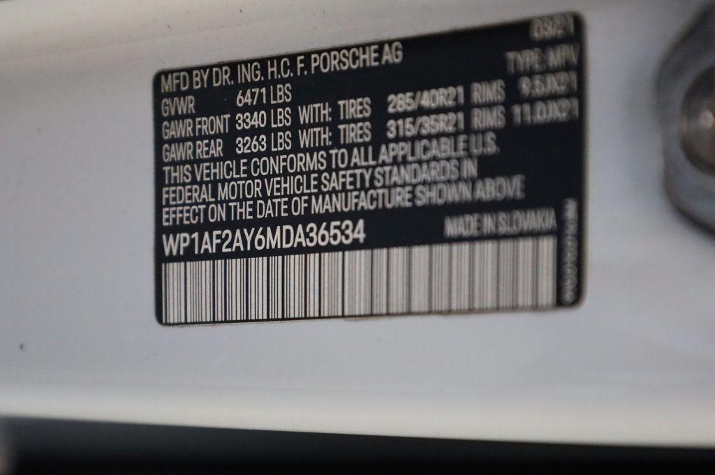 used 2021 Porsche Cayenne car, priced at $59,997