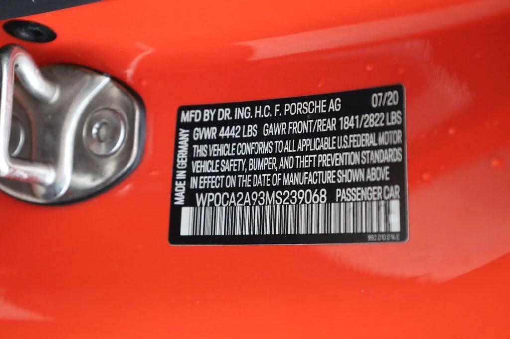 used 2021 Porsche 911 car, priced at $104,957
