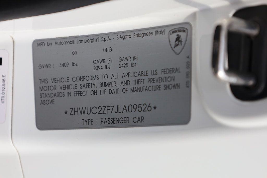 used 2018 Lamborghini Huracan car, priced at $183,997