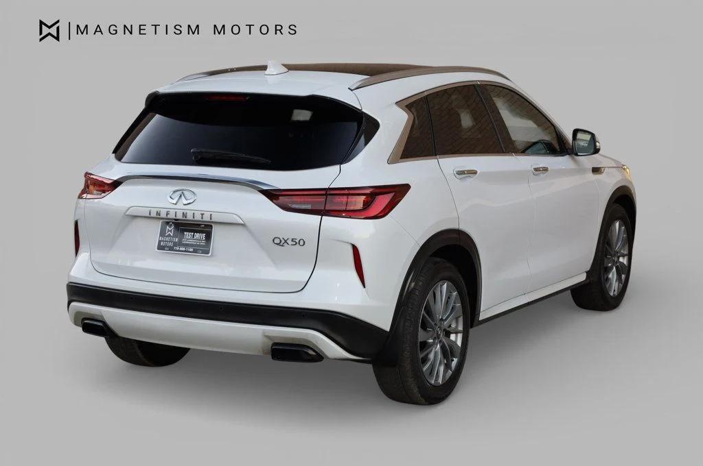 used 2023 INFINITI QX50 car, priced at $27,457