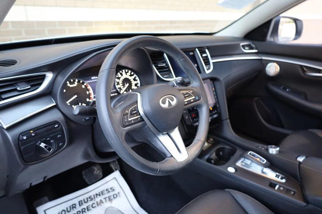 used 2023 INFINITI QX50 car, priced at $27,457