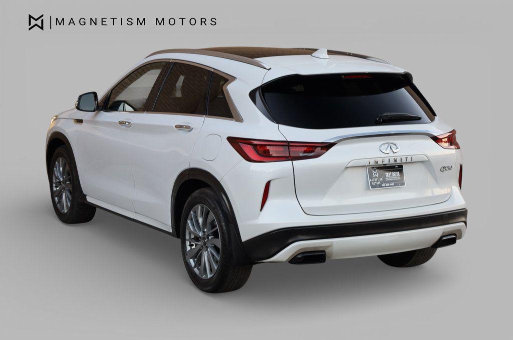 used 2023 INFINITI QX50 car, priced at $26,797