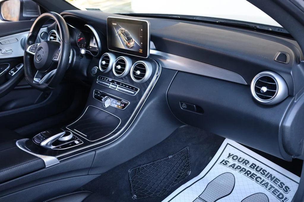 used 2018 Mercedes-Benz C-Class car, priced at $14,997