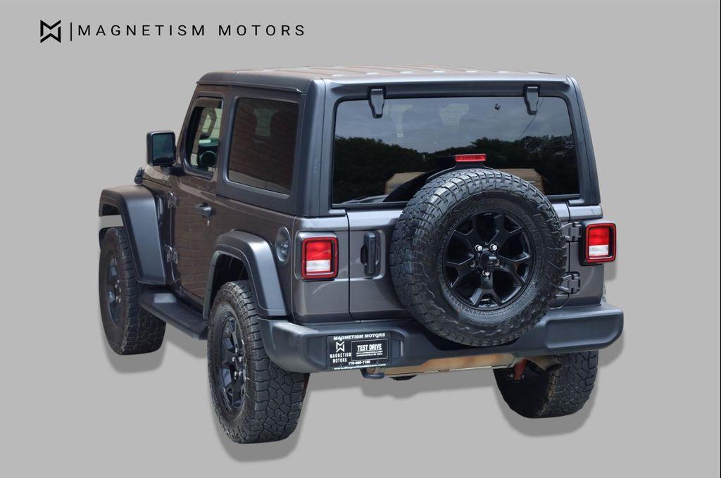 used 2021 Jeep Wrangler car, priced at $18,957