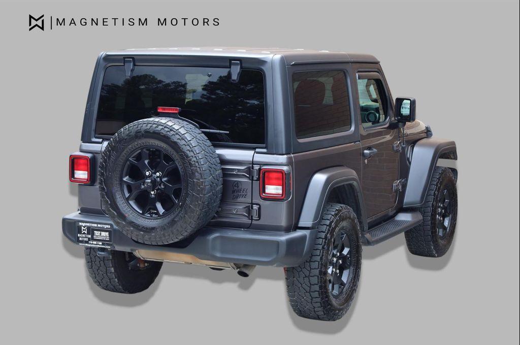 used 2021 Jeep Wrangler car, priced at $18,957