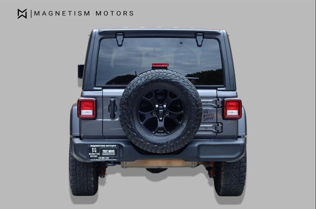 used 2021 Jeep Wrangler car, priced at $18,957