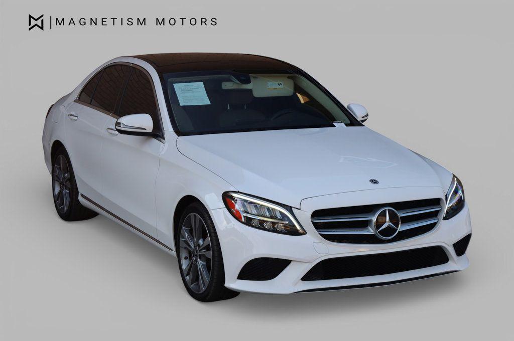used 2020 Mercedes-Benz C-Class car, priced at $14,997